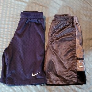 2 pair Nike shorts, size 7